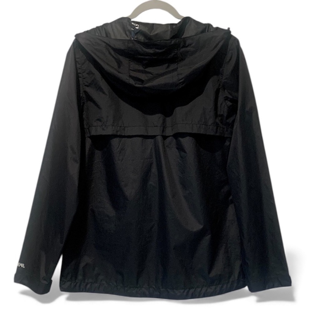 Boulder Gear Women's Stratus Rain Jacket Black Lightweight Packable Coat Large L - Picture 7 of 8